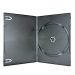 4mm Ultra Slim Single Black DVD Case