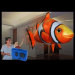 2-Channel Remote Control Air Swimmers Inflatable Flying Clownfish