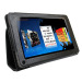 Amazon Kindle Fire Black Leather Case with Flip Stand