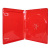 PS3 / Blu-Ray 14mm Single Red Blu-Ray DVD Case