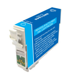 Epson T124220 (T1242) Moderate Yield Remanufactured Cyan Inkjet Cartridge