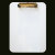 Clipboard With Wire Clip White 12.5 x 9 Inches, Individually Wrapped