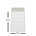 Premium 6 x 9" White Poly Mailer - 2.5 mils Thickness