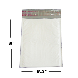 #0 Style Poly Bubble Mailer 6.5 x 9 Inches
