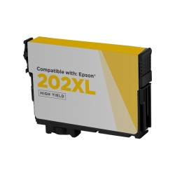 Epson T202XL420 Remanufactured High Yield Yellow Ink Cartridge