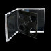 10.4mm Standard Double Black CD Jewel Case