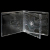 Premium Grade 10.4mm Double Crystal Clear Jewel Case with Clear Tray - 100% New Material