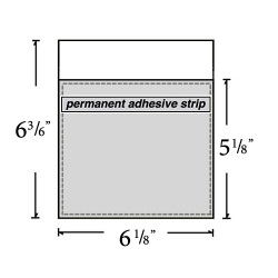 10.4mm Jewel Case with Resealable Flap OPP Plastic Bag