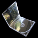 10.4mm Standard Crystal Clear Single CD Jewel Case with Clear Tray