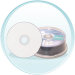 DVD+R 8X White Inkjet Printable
