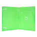 14mm Solid Green Standard Single DVD Case