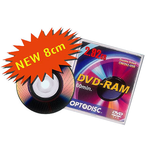 Optodisc 2.92GB Mini DVD-RAM hitachi mini dvd camcorder. Optodisc 2.92GB Mini DVD-RAM