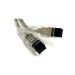 10ft 9Pin To 9Pin Firewire Cable (IEEE1394B) Silver