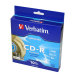 Verbatim 95092 Lightscribe CD-R 52X 80Min/700MB Blank Media Discs in Slim Jewel Case