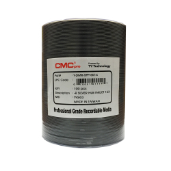 Silver Inkjet Hub Printable 16X DVD-R (T-DMR-SPP-SK16)