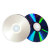 Silver Inkjet Hub Printable 16X 4.7GB DVD-R Bulk (No Stacking Ring)
