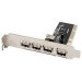 PCI Card - VIA USB 4 + 1 Port USB 2.0