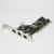 4 Port PCI Card with 1394 Firewire