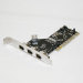 4 Port PCI Card with 1394 Firewire