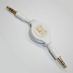 3.5mm Retractable Cable (2 ft)