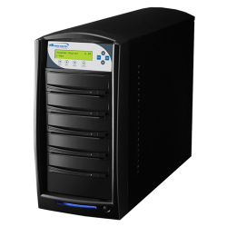 1 To 4 Target Duplicator with Plextor 24X DVD-R/+R, 12x DVD-R DL, 8x DVD+R DL Burner and 320GB Hard Drive