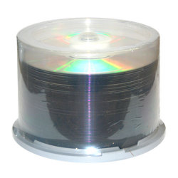 SONIC DVD+R 8X 4.7GB Silver Shiny Top Blank Media  Discs in Cake Box (100 per Pack)