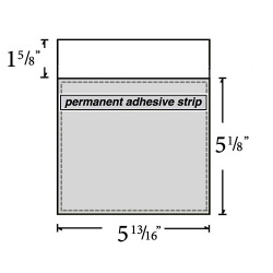 5.2mm OPP Plastic Bag For Slim Jewel Case