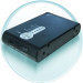 External Enclosure-Black On-The-Go One Button,USB 2.0, ME-600,2.5inch