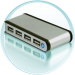 USB Hubs - USB 2.0 4-Port Aluminum Mini Hub