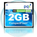Compact Flash Memory Card 2GB High Speed 100X by PQI