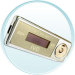 MP3 Player - FM Radio - Voice Recorder - Silver 512MB by Pen Drive
