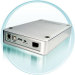 External Enclosure 3.5in. USB 2.0 Hard Drive Kit (Acrylic White)