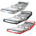 Razr See Thru 3-Pack Clear, Black, Red