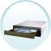 16X DVD+/-RW Drive with RAM - Black - Bulk - NO software (ND-4570) by NEC