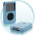 Case - Leather form Fit case for 5G iPod 30GB Bahama Blue