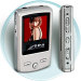 MP4 Player - iVO Silver M400 1GB Digital Player