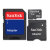 1GB Micro SD Flash Card with 2 Adapters Retail