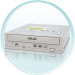 16X DVD-RW Drive (Beige), Bulk Without Software (DRW-1608P3S)