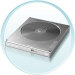 16X External Slim DVD+/-RW (+/-R DL) Drive (SDRW-0806T-D) - Retail