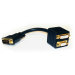 DVI to DVI and VGA/ Projector Combo Splitter