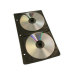 Refill Black CD/DVD Double-sided Sleeve (4 Discs)