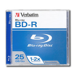 25G 2X Blu-Ray Single Layer Write Once Disc