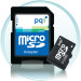 MicroSD Card with SD Adapter - 512MB