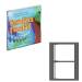 High Gloss Photo Slim Jewel Case Inserts (CIP-192413) - (50 Inserts/Pack)