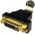 HDMI Male to DVI Female molded adapter