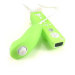 Remote Control Nunchuk Silicone Skin for Nintendo Wii - Green