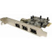 PCI Express FireWire only 4-port with NEC Chipset