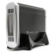 3.5" Black Enclosure with SATA to SATA/USB2.0 Interface