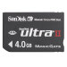 SanDisk 4GB Ultra II Memory Stick Pro Duo Retail