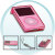 Ipod Apple Video 5th Generation Crystal Clear Case Pink